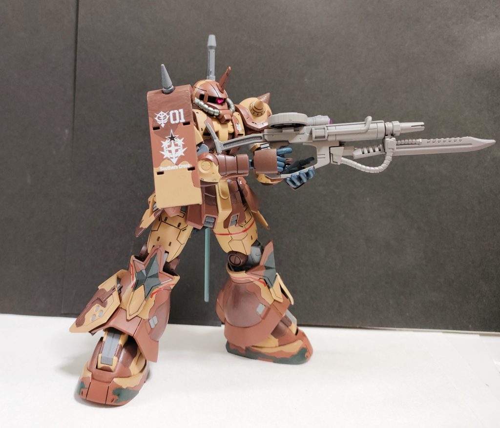 ＨＧ 1/144 高機動型ザク 地上用 (エグバ機)–3枚目/制作者：@Ymarl1