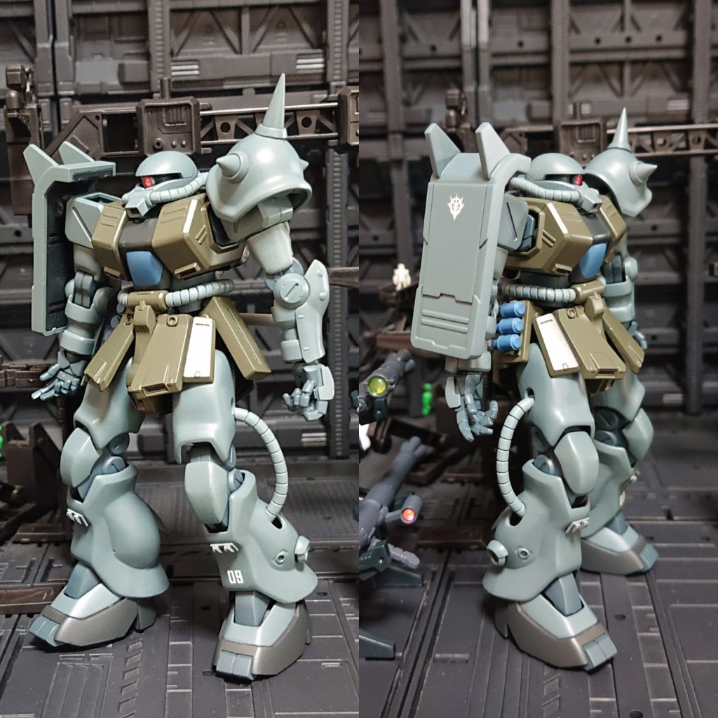 プラバンとパテ盛って少し太くするに初チャレンジ👍