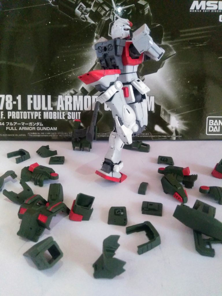 『い〇ぁ～ん❗　まいっ〇んぐっ❗❗』　｢夢見る乙女系戦士｣なのでピンクです🤣　　　　まぁ、中身は｢オリジン ガンダム｣ですけどね🤫