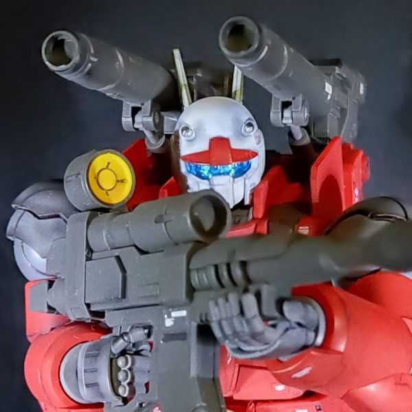 ガンキャノン（ククルス・ドアンの島版）部分塗装＋ウェザリング