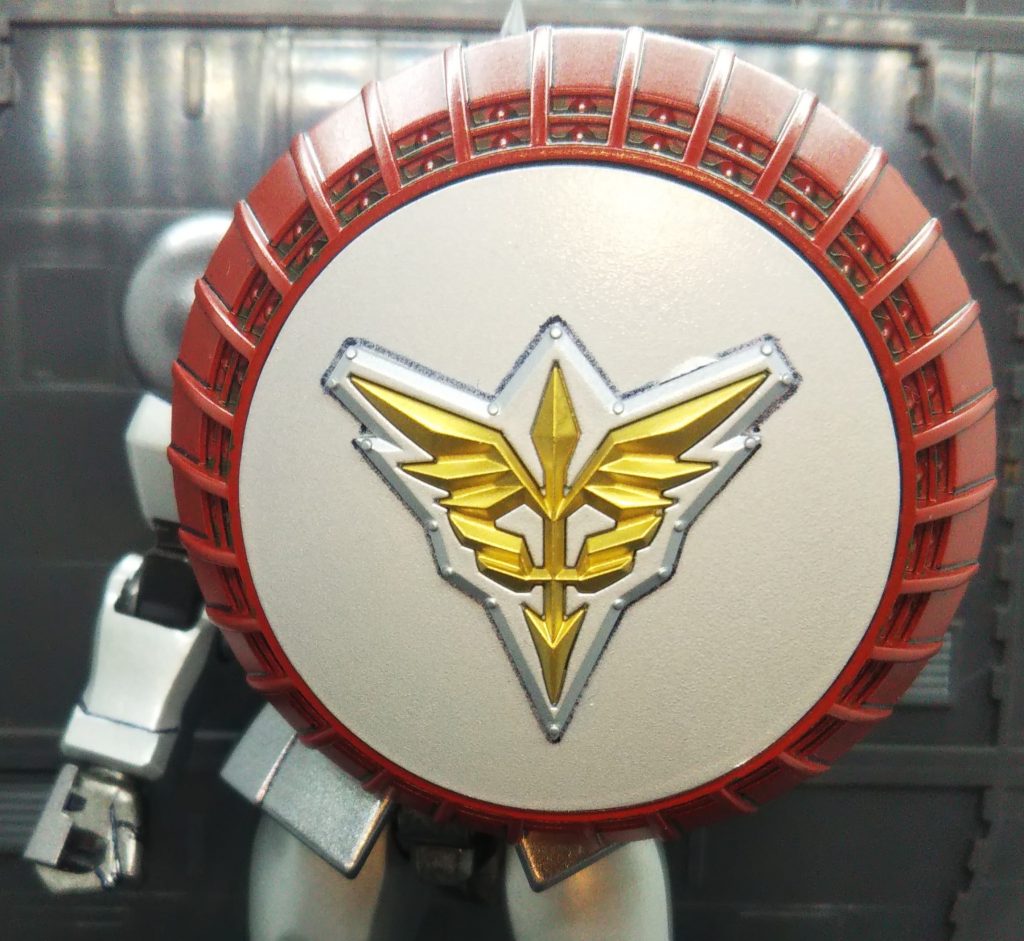 付け替えてネオ・ジオン仕様にもできます(^^)dRジャジャの完成まで、アクシズの防衛を担っていたとか、いないとか…