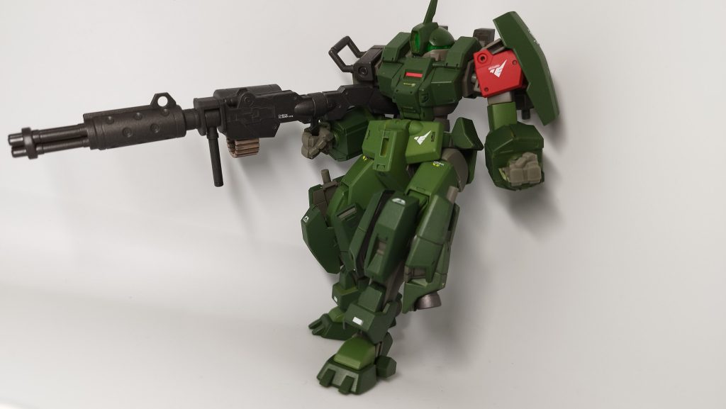 脚の裏タイヤついてたから、スコープドッグ風にこれやりたかっただけのネタ機バリバリ撃ったら逃げるしー