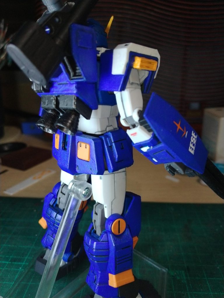 フルアーマーガンダムブルーカラーver–3枚目/制作者：つのさん