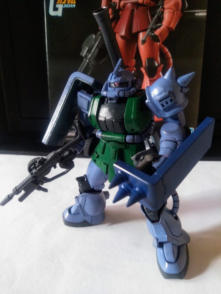 ハイ。「フル装備」🤤                 海兵なら「ナック シールド」は必要不可欠😂「打突武装」から溢れまくる!ロマン汁💗