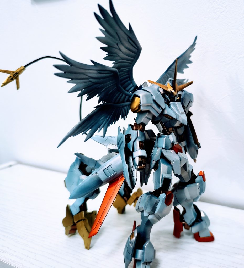 キットはバルバタウルスと一部キマヴィダ、端白星、その他端材とエンジェモンの羽です。