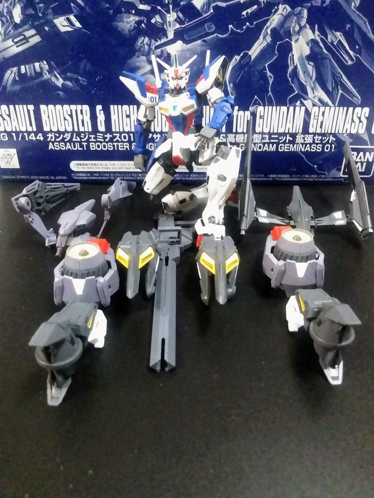 そして例によって「拡張セット」も購入しときました😤なので・・・「スタティック ディスプレイ❗」