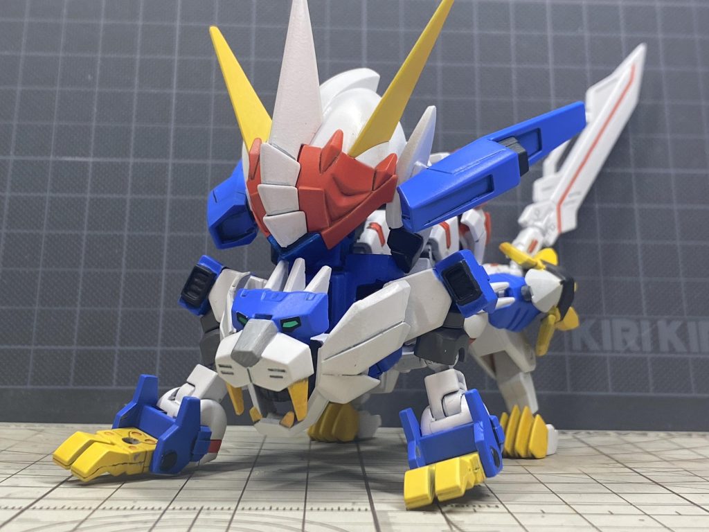 というわけで、令和のGチェンジャー「Gレオン」でした。SDコンにもエントリーするので、よろしくお願いします。