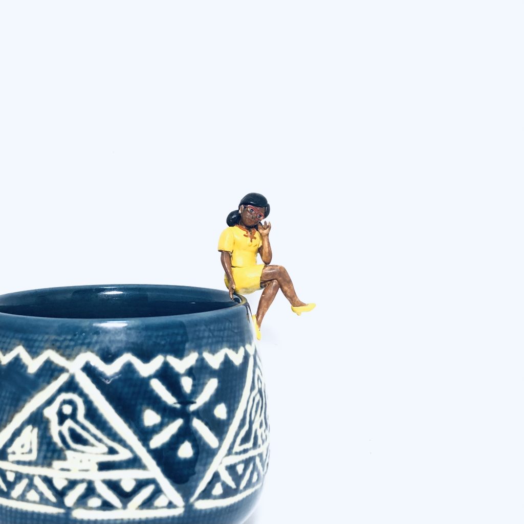 フチ子さんは無改造。塗装で寄せました✌️