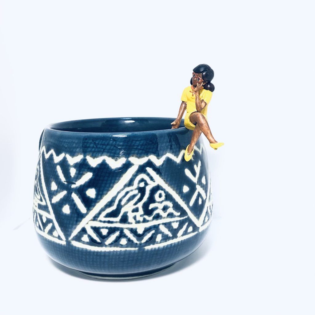 「きれいな目をしているのね」