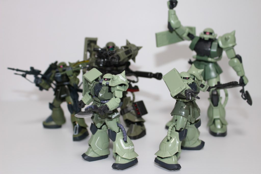 ザク集合！最後までありがとうございました(^^♪