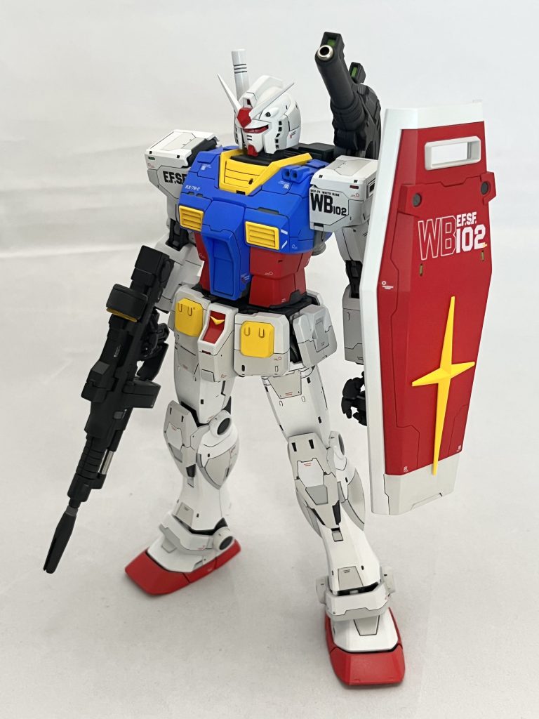 ショルダーキャノン装備、立ちショット。