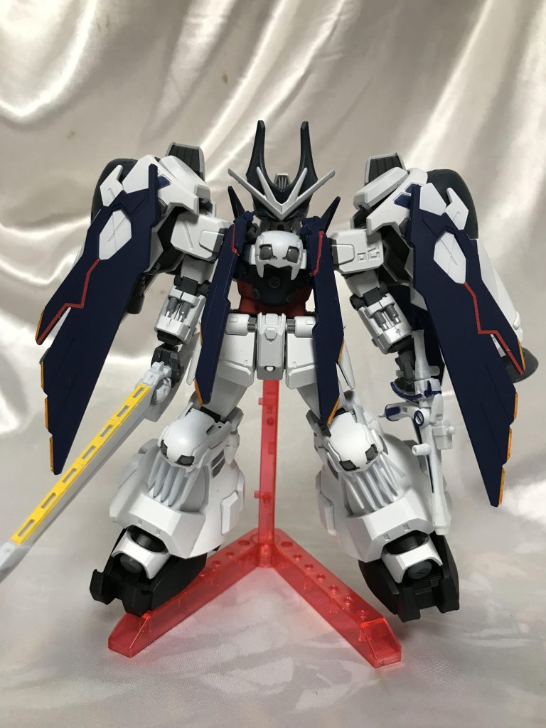 元々バインダーを広げたときの少し腕の横がさみしいなーって考えから迎えたアイデアです。名前的にはGP02フルクロスかもしれませんな!