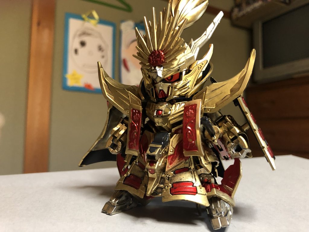 信長ガンダムエピオン(JR岐阜駅前黄金の信長像オマージュVer.)–6枚目/制作者：ヤマト糊@fcmpCXyhsk1RJ7p