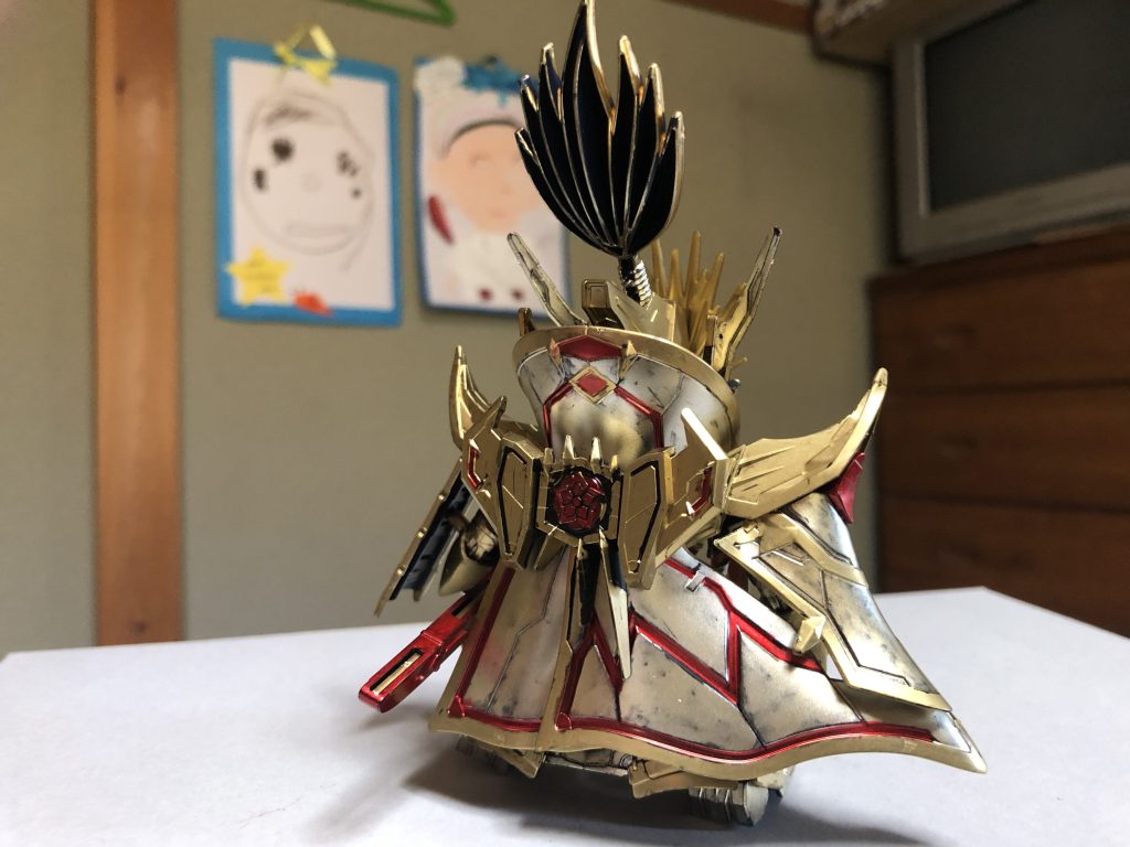 信長ガンダムエピオン(JR岐阜駅前黄金の信長像オマージュVer.)–7枚目/制作者：ヤマト糊@fcmpCXyhsk1RJ7p