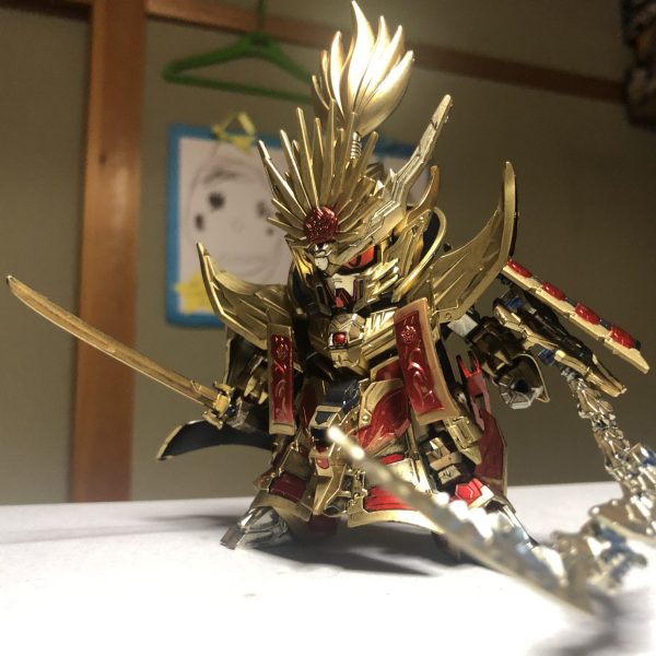 信長ガンダムエピオン(JR岐阜駅前黄金の信長像オマージュVer.)