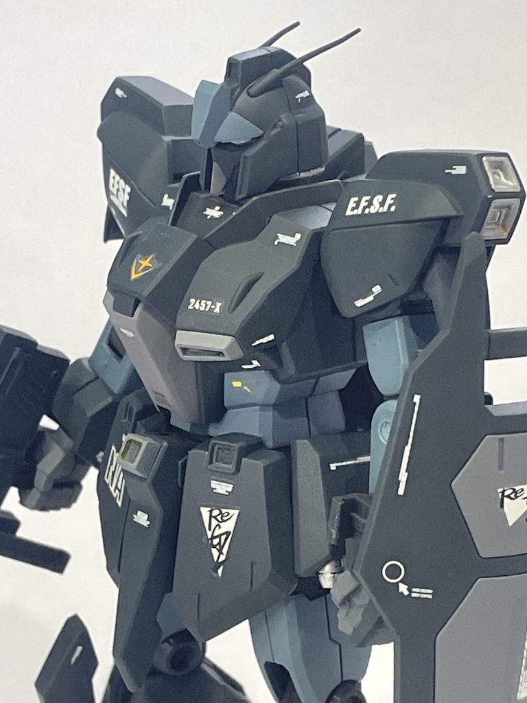 先月作ったジェガンに引き続きのジェスタカラー。最近かなりお気に入りです。