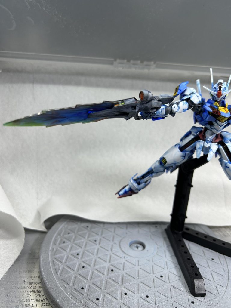 クリアパーツがお手軽にグラデ🌈