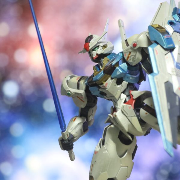 FM ガンダムエアリアル パール塗装