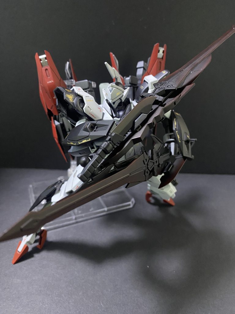 合体剣モード。全ての刃を組み合わせることで大剣にすることも可能。1種類ずつ上げたいのですが8枚しか投稿できないので・・・！