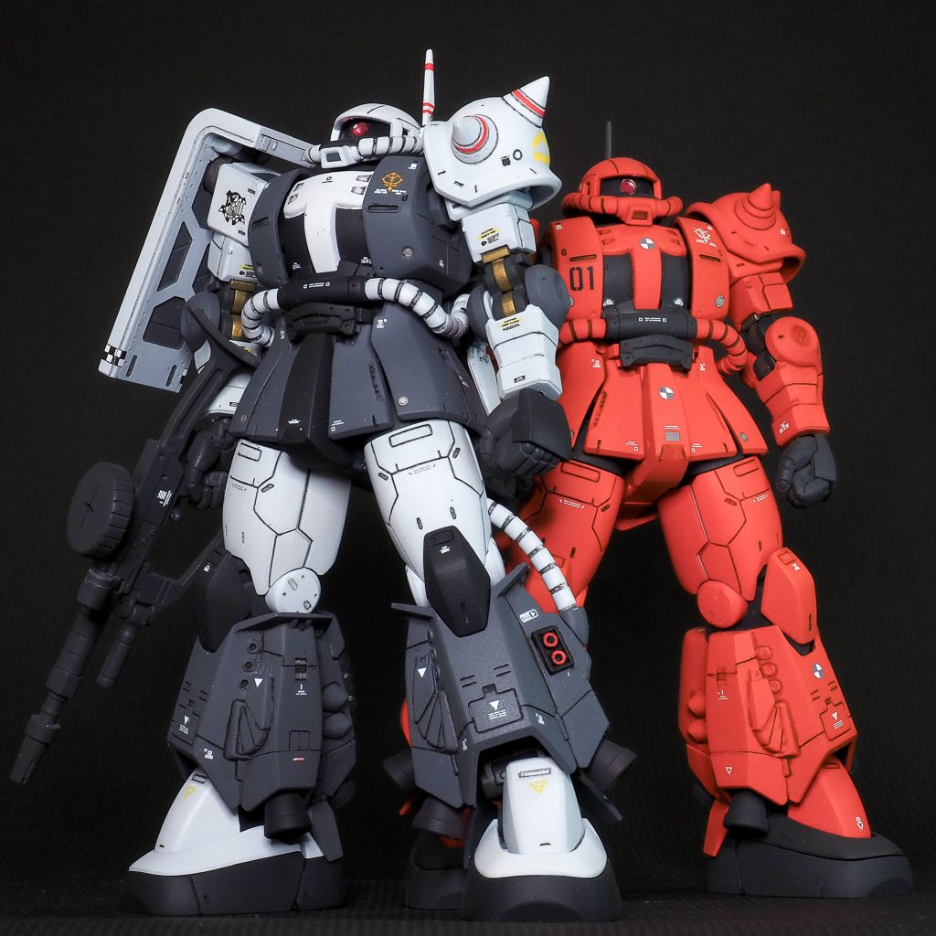 プロトタイプ機との並び。