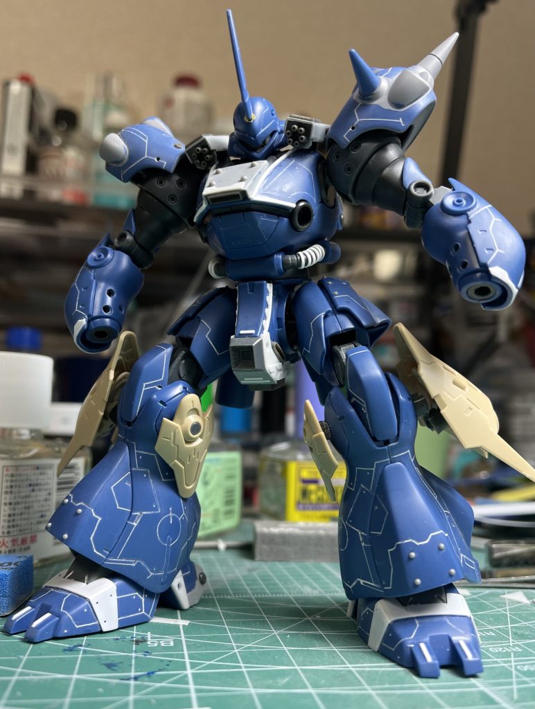 メインカラーを４色で分けたかったのでスジボリ多めです🙂