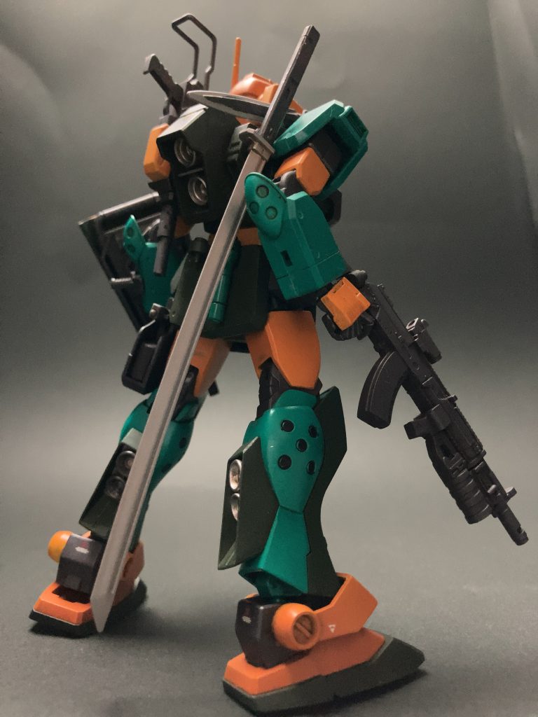 ジムソルジャーフォックス–5枚目/制作者：@jiyu_nitsukuruきあい模型