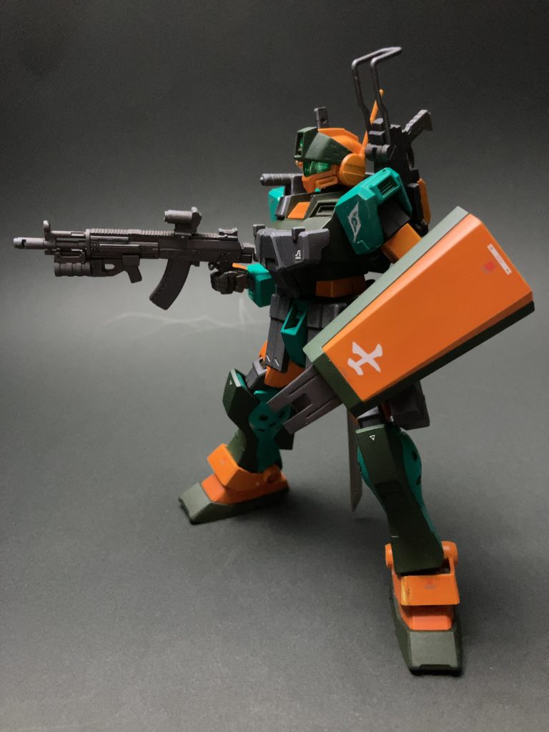 ジムソルジャーフォックス–5枚目/制作者：@jiyu_nitsukuruきあい模型