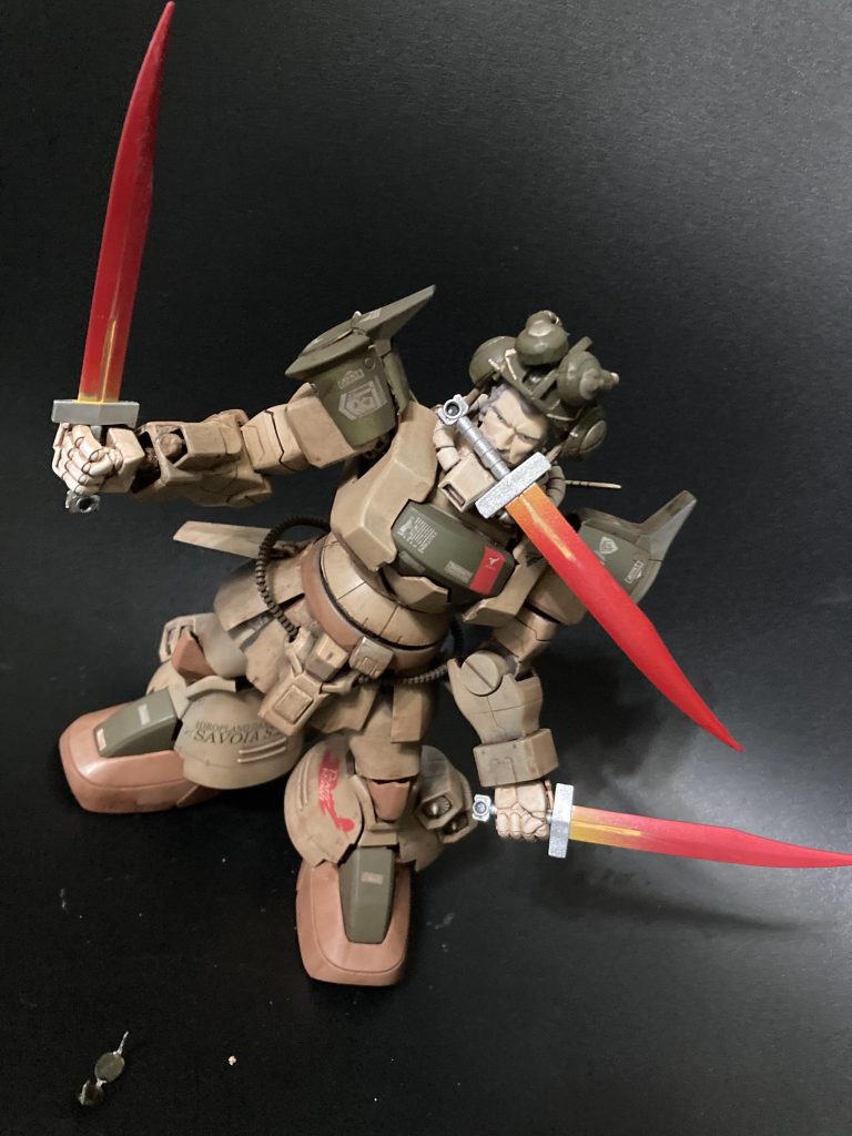 汚プラでミリタリーな漢プラを真面目に、いえちょっとフザけて楽しく製作しましたw^ ^ノ