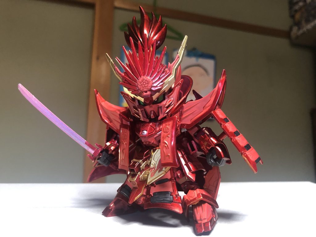 信長ガンダムエピオン(乾鮭色)–3枚目/制作者：ヤマト糊@fcmpCXyhsk1RJ7p