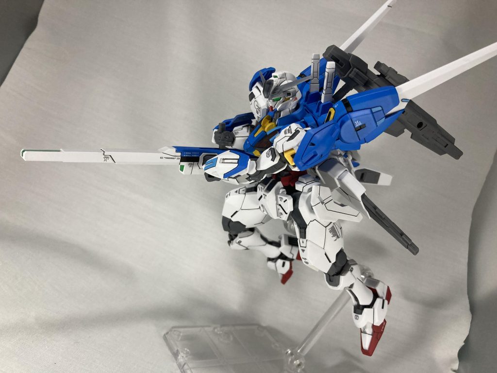 バリアブルロッドライフルパーメットをエアリアルが抑えてくれたならきっとさらに大出力かつ高機動な武装になってくれるはず、魔女の箒をキチンと乗りこなすみたいな