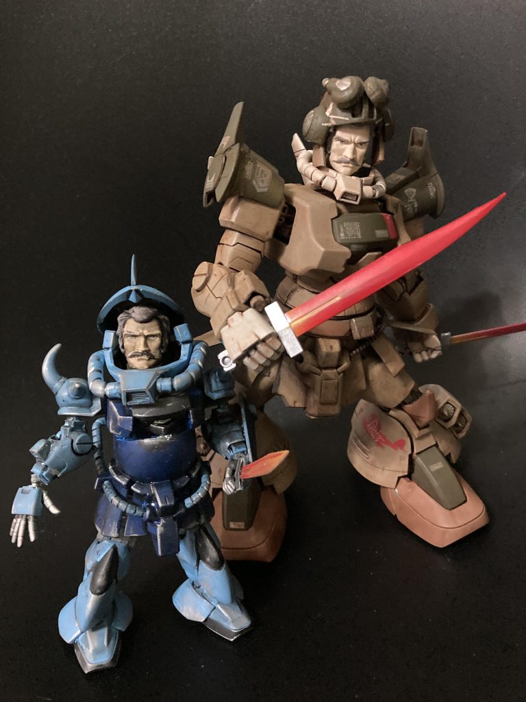 先日SDを使って中年体型ラルさんを製作しましたが、今回はぽってりマッチョな現役バリバリなラルさんを目指しています!