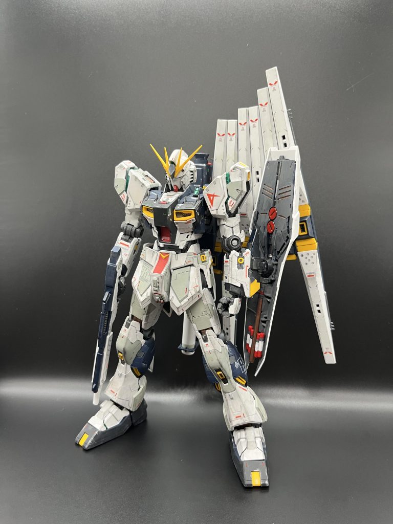 MG 1/100 νガンダム Ver.ka【自作台座】–3枚目/制作者：すずけん（LMとーちゃん）
