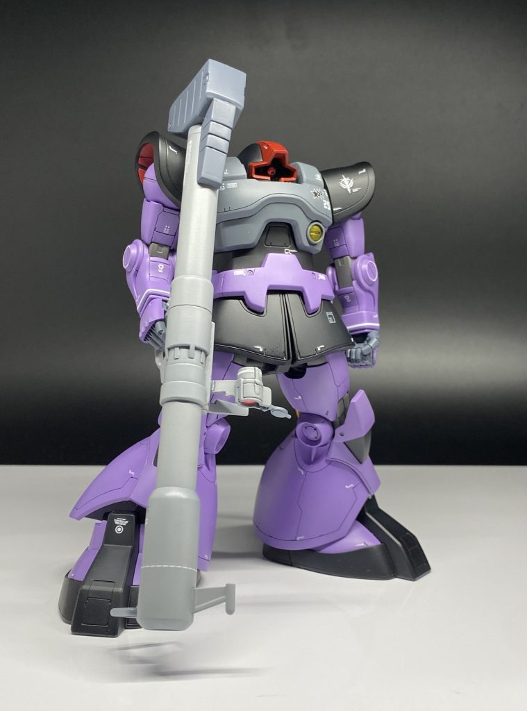 ２５番ガイア機としました。デカールはスリースターとしてジオンマークは突撃機動軍式にしました。