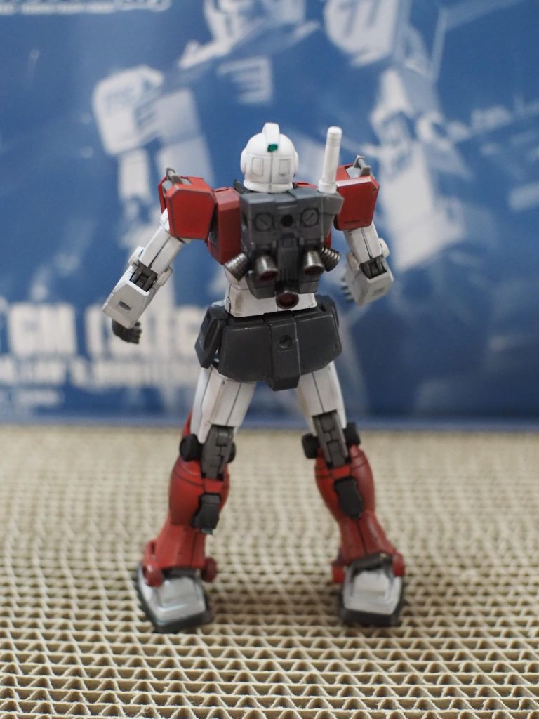 もちろん、ノーマルなバックパックも付けてみるよね。