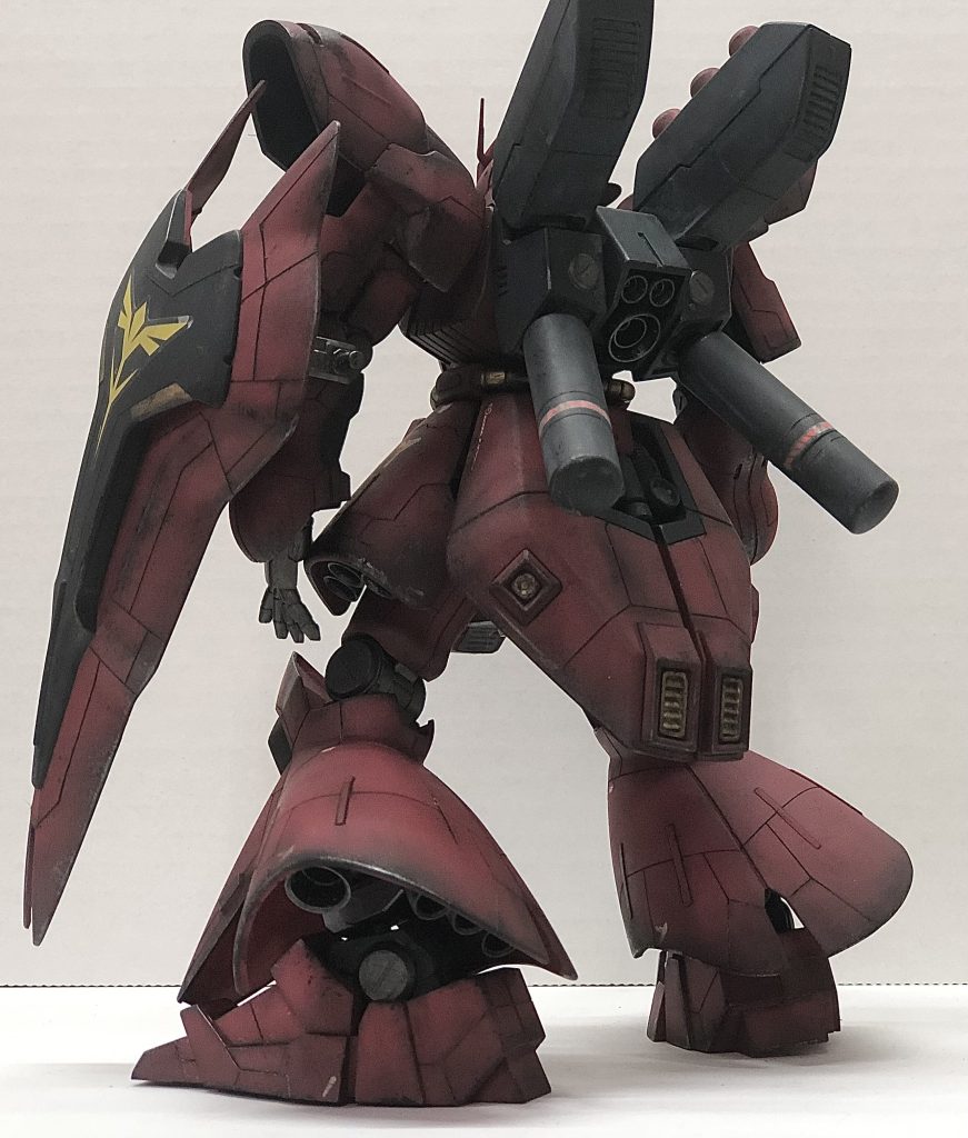 HGサザビー　アクリジョン筆塗り–2枚目/制作者：筆塗りPirka