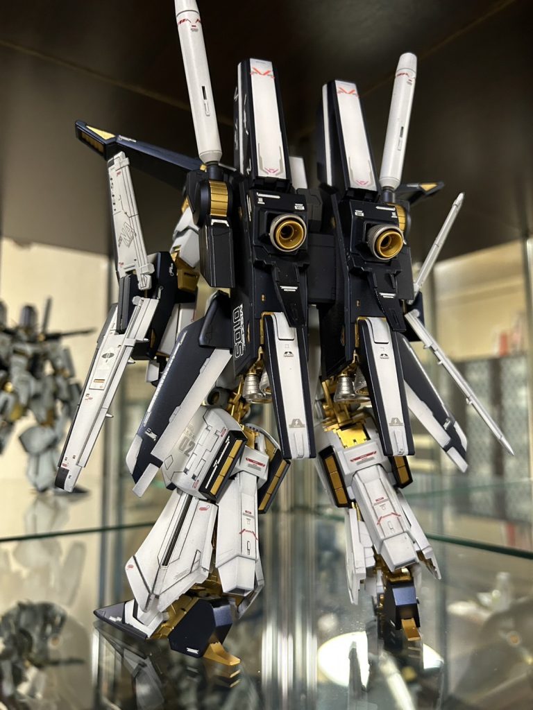 通常ZZのふくらはぎパーツをつかってバーニア増設しました！