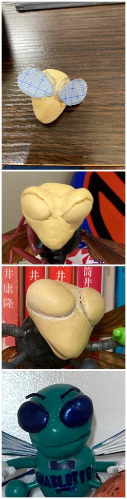 頭部の迷走具合がよくわかります。