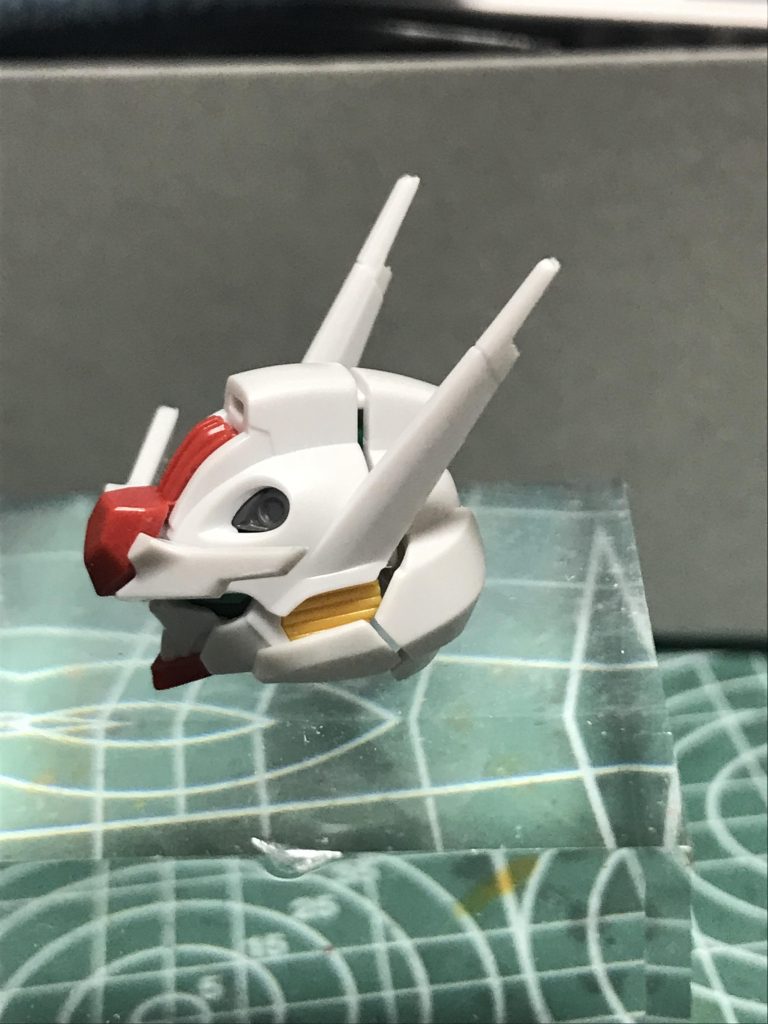 アンテナは少し加工しました。