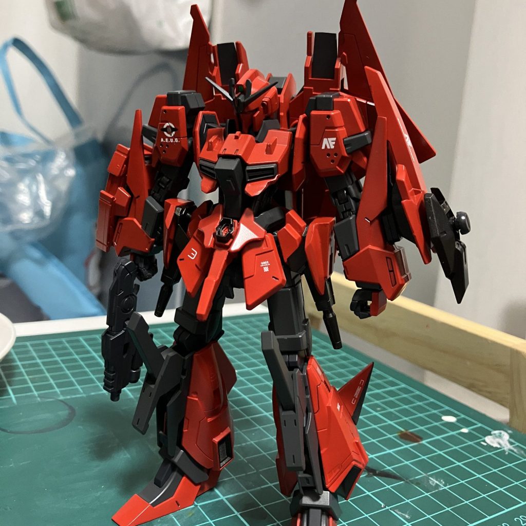 ライトニングレッドゼータ｜@Gundam11Kengoさんのガンプラ作品