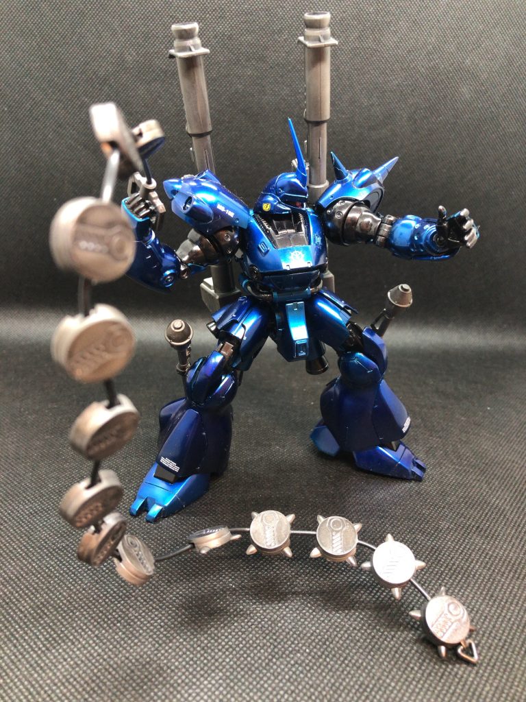 HGUC1/144ケンプファー〜キャンディ塗装〜–5枚目/制作者：わさび