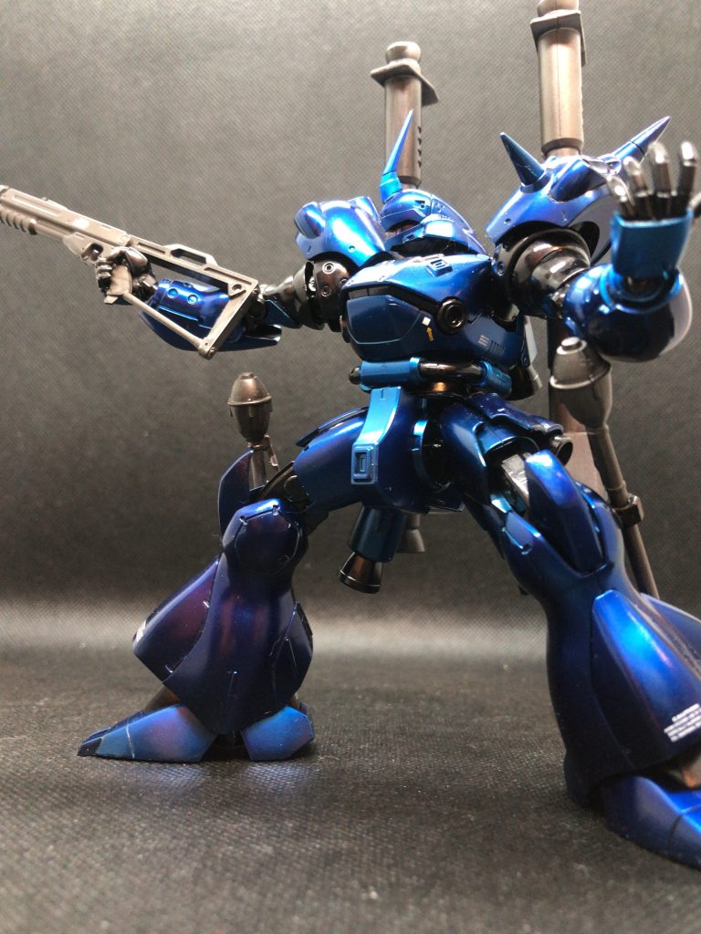 HGUC1/144ケンプファー〜キャンディ塗装〜–4枚目/制作者：わさび