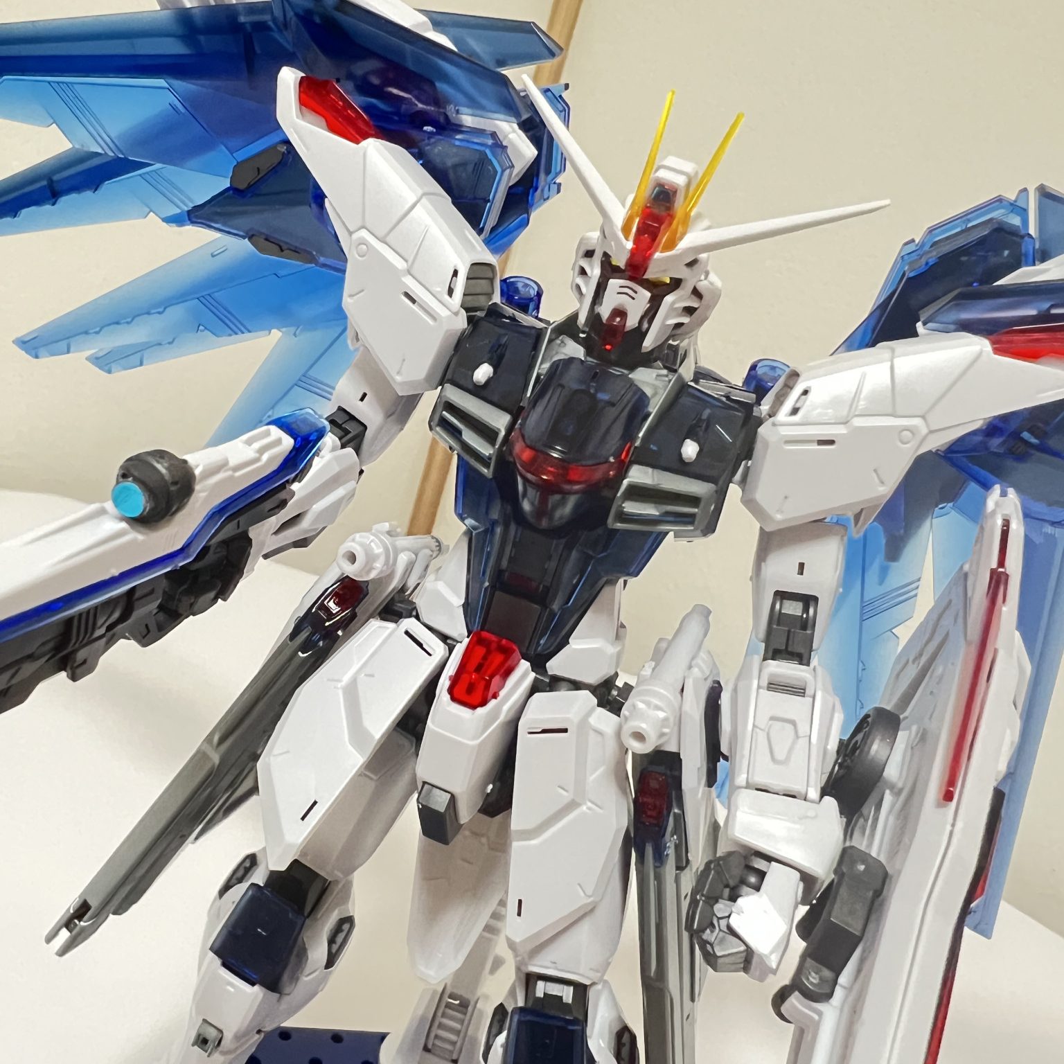 ガンプラ一番くじA賞 MGフリーダムガンダムver2.0ソリッドクリア-