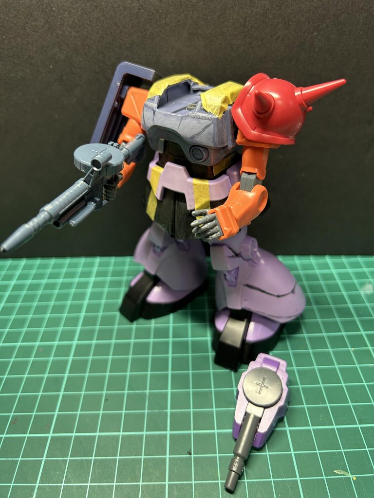 パーツ屋さんでマラサイの部品を調達して来て、　くっつけてみました‼️