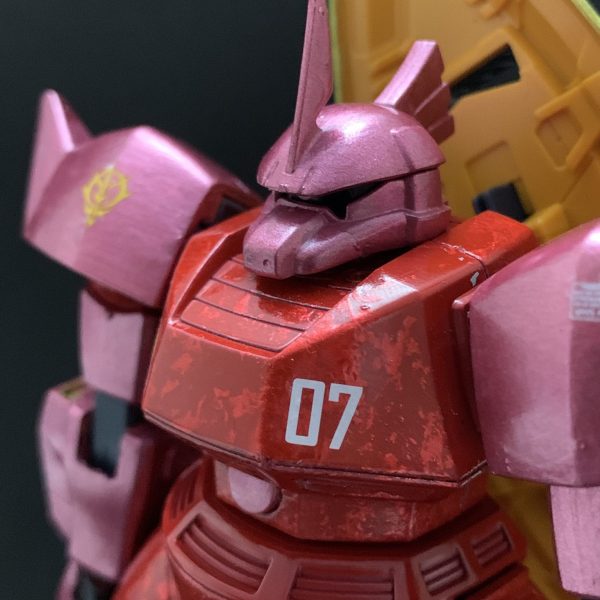 シャア専用ゲルググ　ピンクカラー