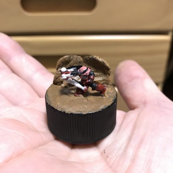 ジャブローに散るミニ