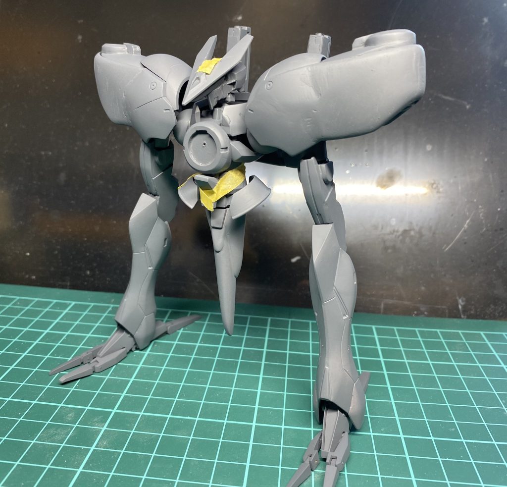 ここから肩や脚にモードを追加しました。◎パーツは市販品に交換