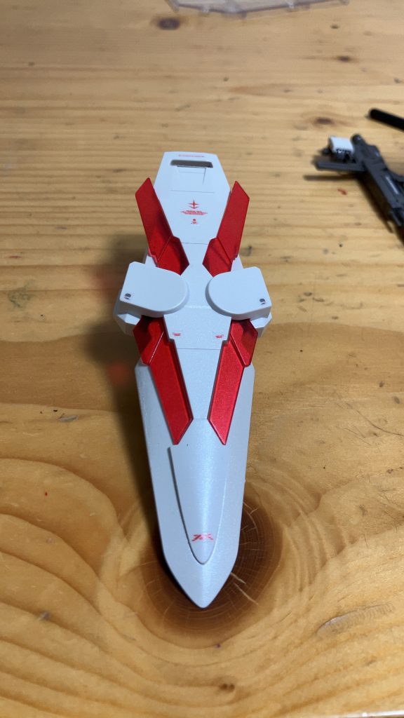 画質が悪くて申し訳ありません。パールコートをしたシールドです。