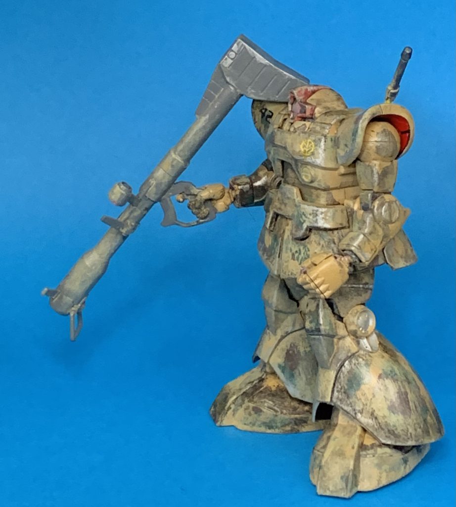 いつもの模型屋さんの店長曰く、バランスはいい感じにできているから、黒のハゲチョロ入れてもよかったなぁと言ってもらって、次はそういうのもありかなぁとおもいました