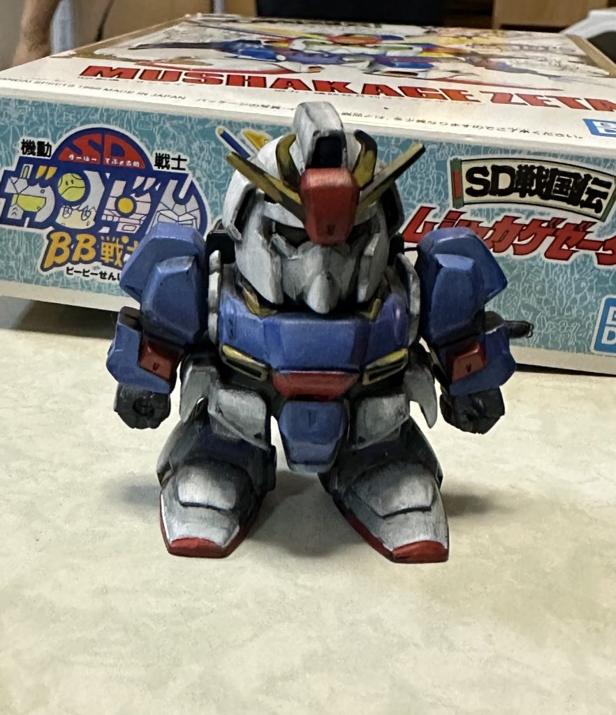 元キットは武者影とのコンパチです。エアブラシが不調だったので今回も筆塗りで頑張りました。最後までご覧いただきありがとうございました😊