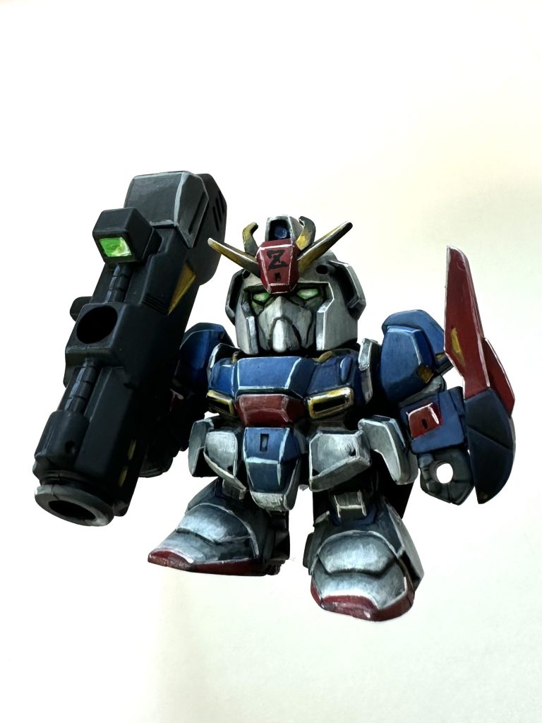 バズーカも一応塗っていますが、ない方が良い感じに見えますね😅